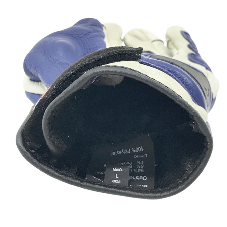 KUSHITANI クシタニ K-5350 レイヴングローブ3 ブルー系 L バイク