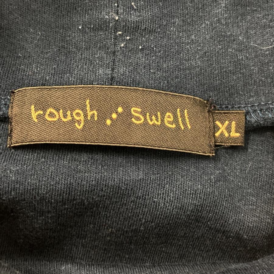 ROUGH&SWELL ラフアンドスウェル タートルネック 長袖Tシャツ ネイビー
