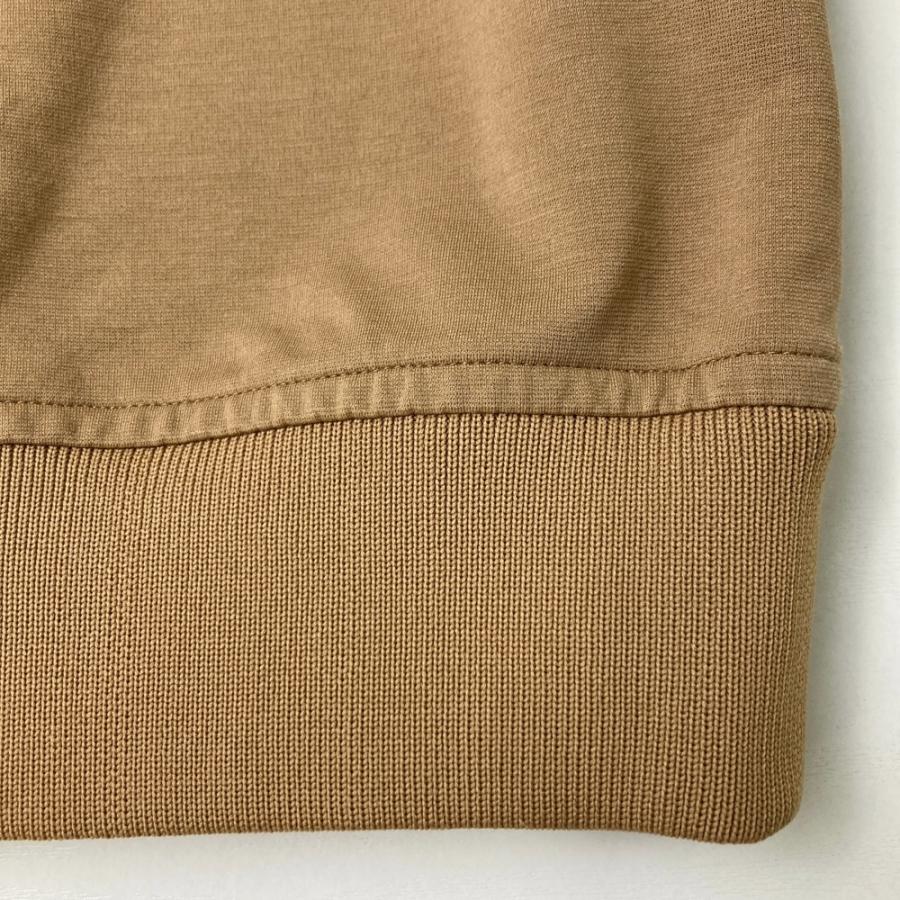 EFFLORESCENCE エフロレッセンス ロゴ刺繍入り半袖ポロシャツ ブラウン