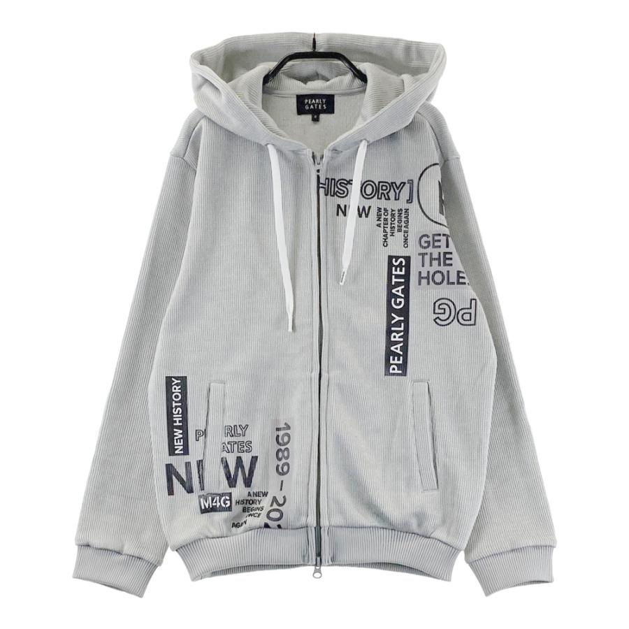 PEARLY GATES コンパーカー PEARLY GATES パーリーゲイツ 2024年 ジップパーカー グレー系 0