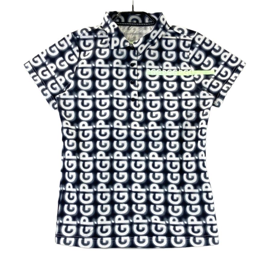 PGG PEARLY GATES パーリーゲイツ 2024年 半袖ポロシャツ 総柄