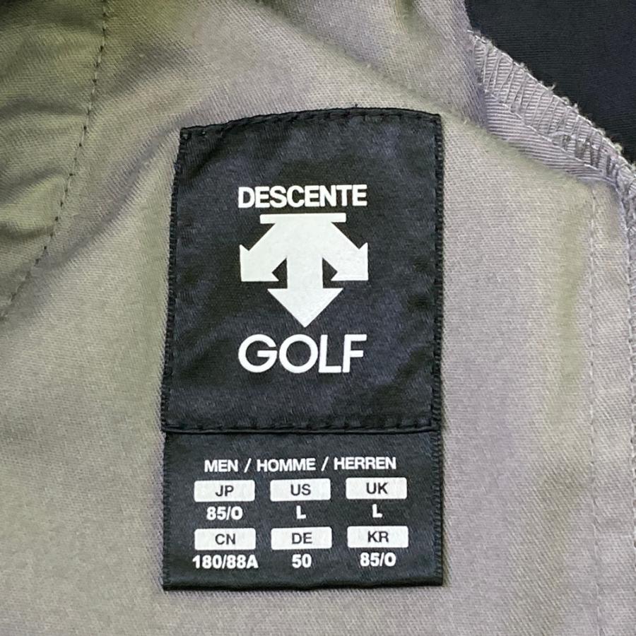 DESCENTE GOLF デサントゴルフ ストレッチロングパンツ ブラック系 O