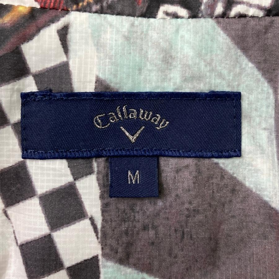 Callaway（キャロウェイ） 2WAY ジャケット 総柄 グレー系 M ゴルフ