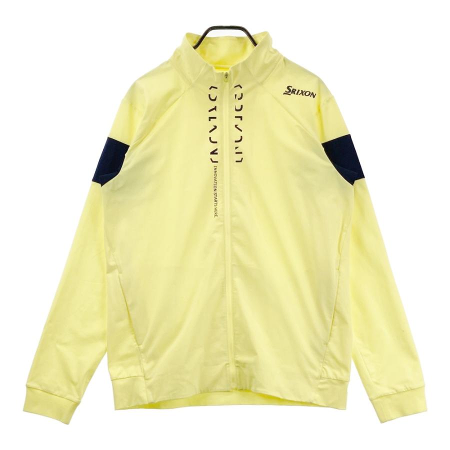 SRIXON スリクソン ジップジャケット byDESCENTE イエロー系 LL ゴルフ