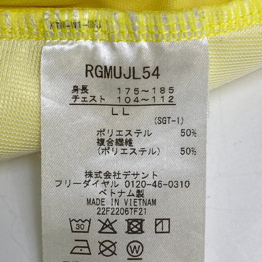 SRIXON スリクソン ジップジャケット byDESCENTE イエロー系 LL ゴルフ