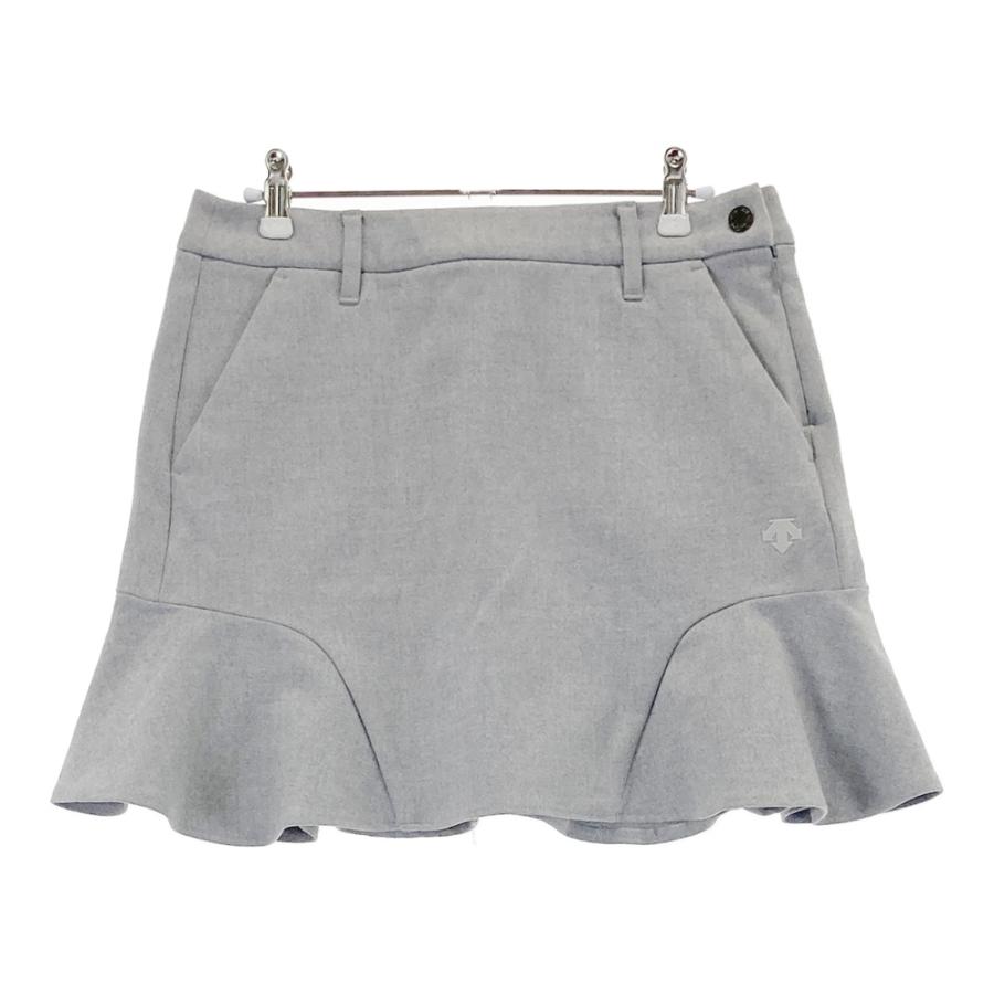 DESCENTE GOLF デサントゴルフ ストレッチ 裾フレアスカート グレー系