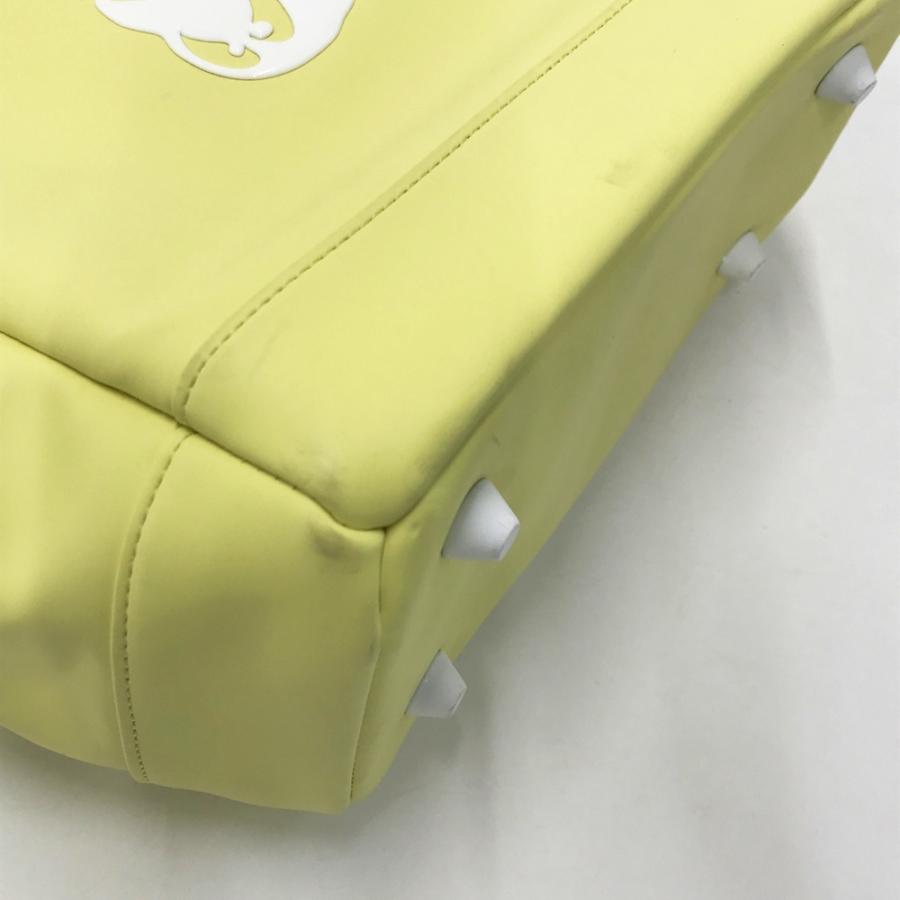WAAC ワック ロゴ カートバッグ イエロー系 ゴルフウェア : ブランド