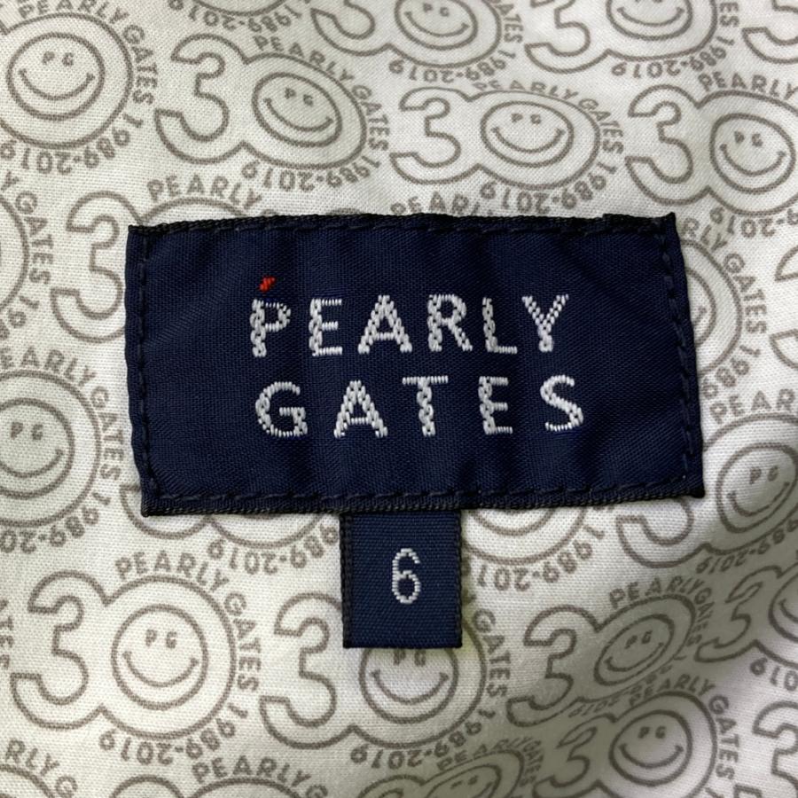 PEARLY GATES パーリーゲイツ ハーフパンツ 30周年 ロゴ総柄 ネイビー
