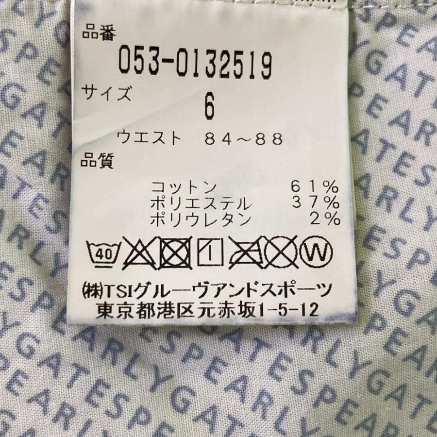 PEARLY GATES（パーリーゲイツ） ハーフパンツ リーフ総柄 ホワイト系