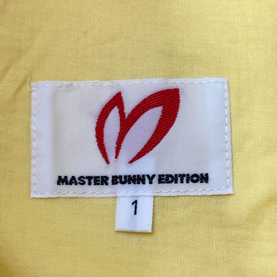 サイズ：1 MASTER BUNNY EDITION マスターバニーエディション 2023年 ストレッチスカート サイドロゴ  イエロー系 [240101580894] ゴルフウェア レディース ストスト MASTER BUNNY EDITION マスターバニーエディション 2023年 ストレッチ