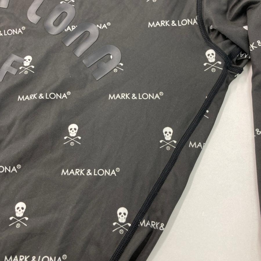MARK&LONA マークアンドロナ 2023年 長袖Tシャツ ブラック系 46 ゴルフ