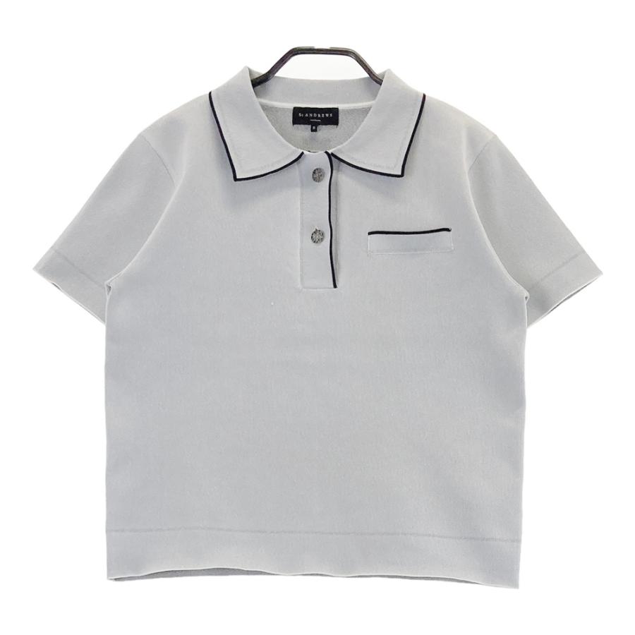 ST ANDREWS セントアンドリュース 2025年モデル 半袖ニットポロシャツ