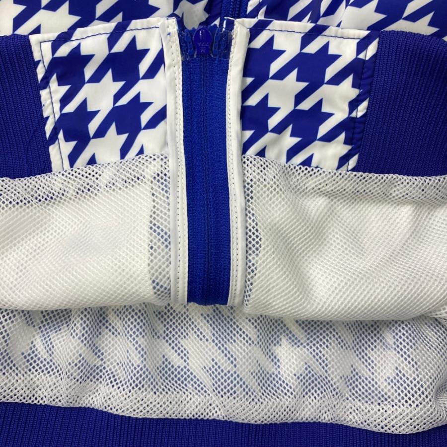 BEAMS GOLF（ビームス ゴルフ） 裏メッシュ ジップジャケット 千鳥柄