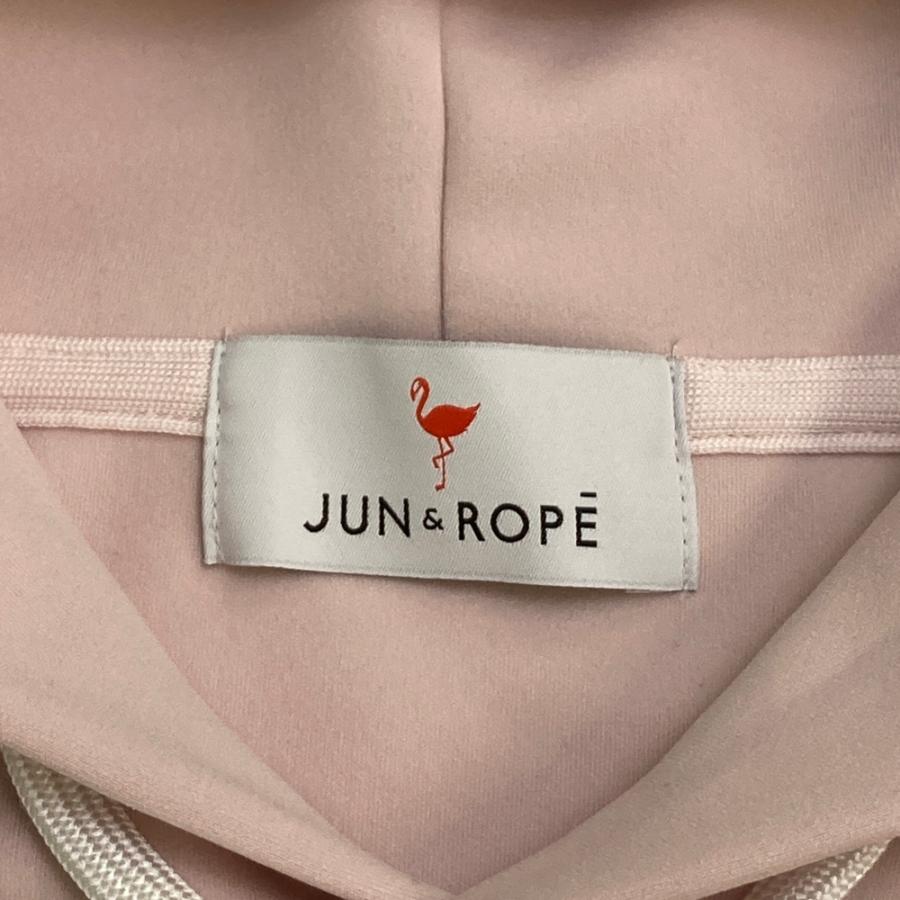 JUN&ROPE ジュン アンド ロペ 半袖パーカー ピンク系 S ゴルフウェア