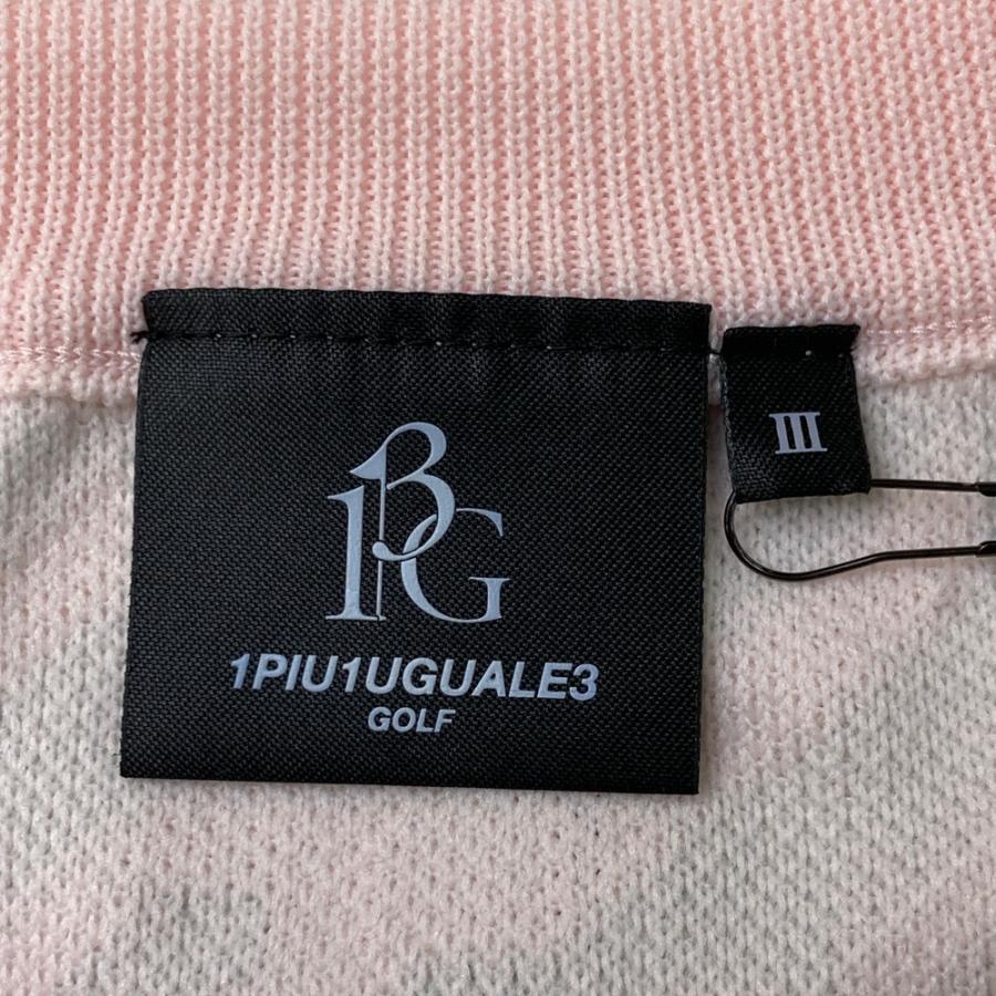 1PIU1UGUALE3 GOLF 【新品】1PIU1UGUALE3 GRK029 ニットベスト 千鳥