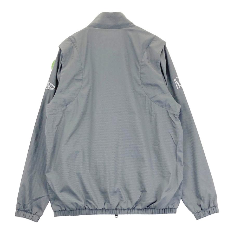 【新品】LE COQ GOLF ルコックゴルフ LG5FWB00M 2025年モデル 2WAY ジップジャケット グレー系 L ゴルフウェア メンズ_1