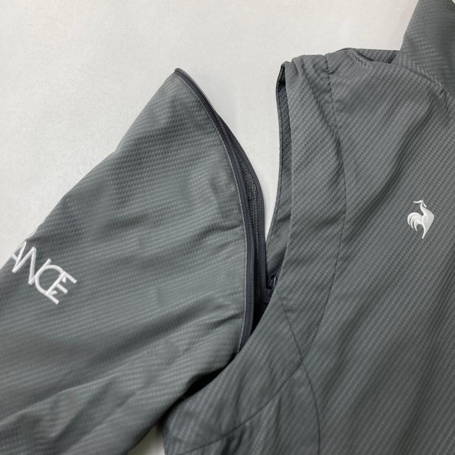 【新品】LE COQ GOLF ルコックゴルフ LG5FWB00M 2025年モデル 2WAY ジップジャケット グレー系 L ゴルフウェア メンズ_3