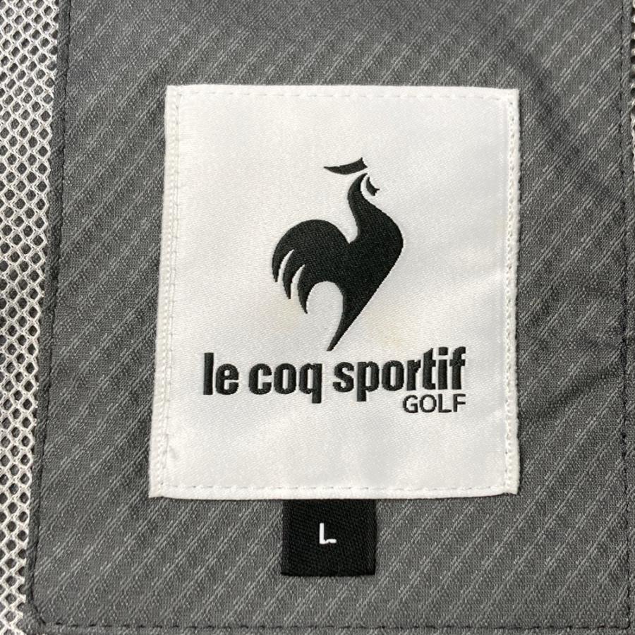 【新品】LE COQ GOLF ルコックゴルフ LG5FWB00M 2025年モデル 2WAY ジップジャケット グレー系 L ゴルフウェア メンズ_5