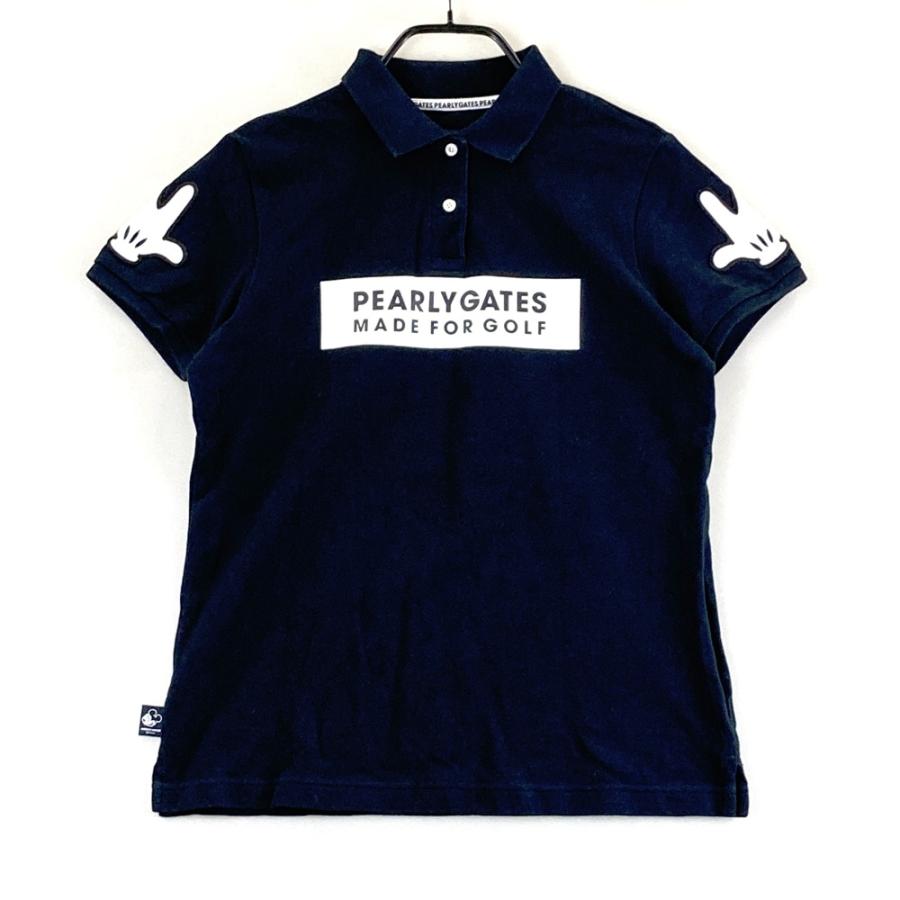 PEARLY GATES パーリーゲイツ ×DISNEY ミッキー 半袖ポロシャツ