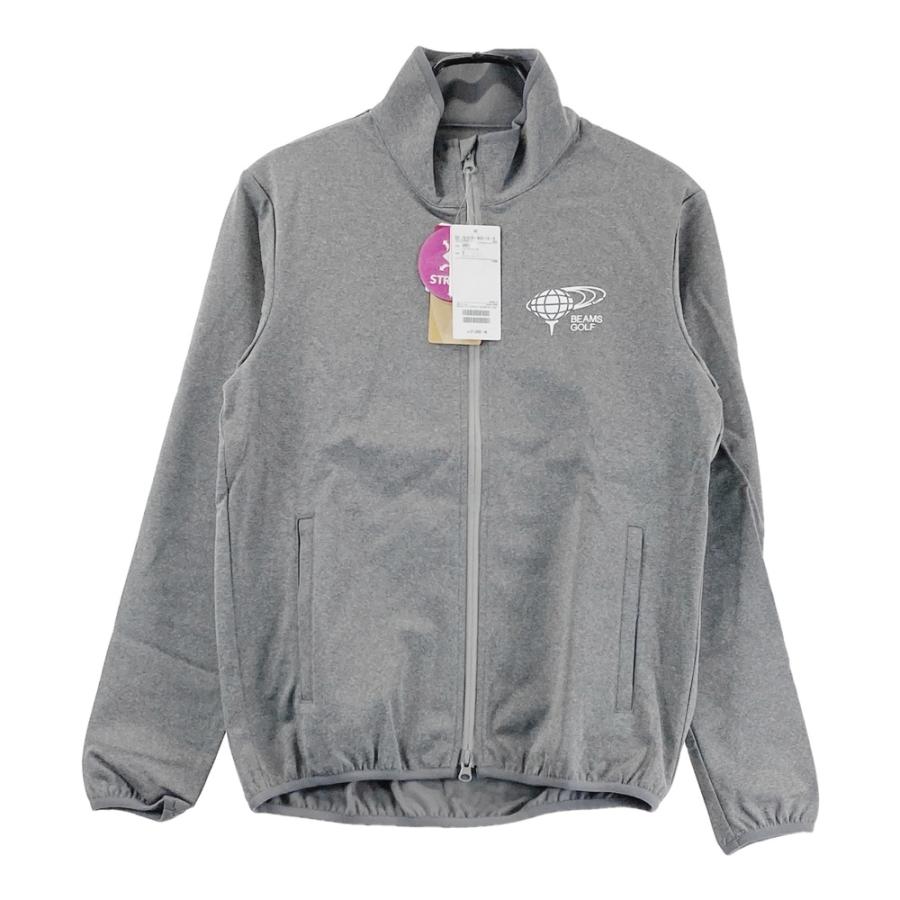 新品】BEAMS GOLF ビームスゴルフ ジップジャケット ロゴプリント