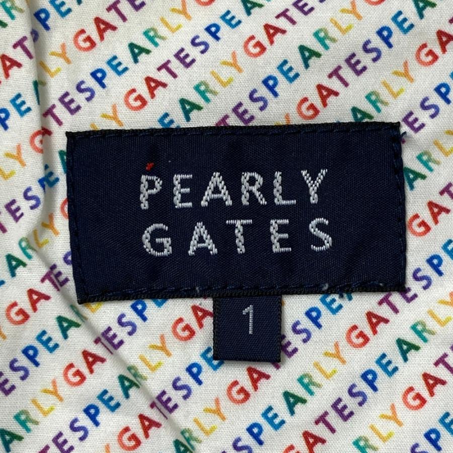 PEARLY GATES パーリーゲイツ 2024年モデル 35周年記念モデル スカート 総柄 ネイビー系 1 ゴルフウェア レディース_7