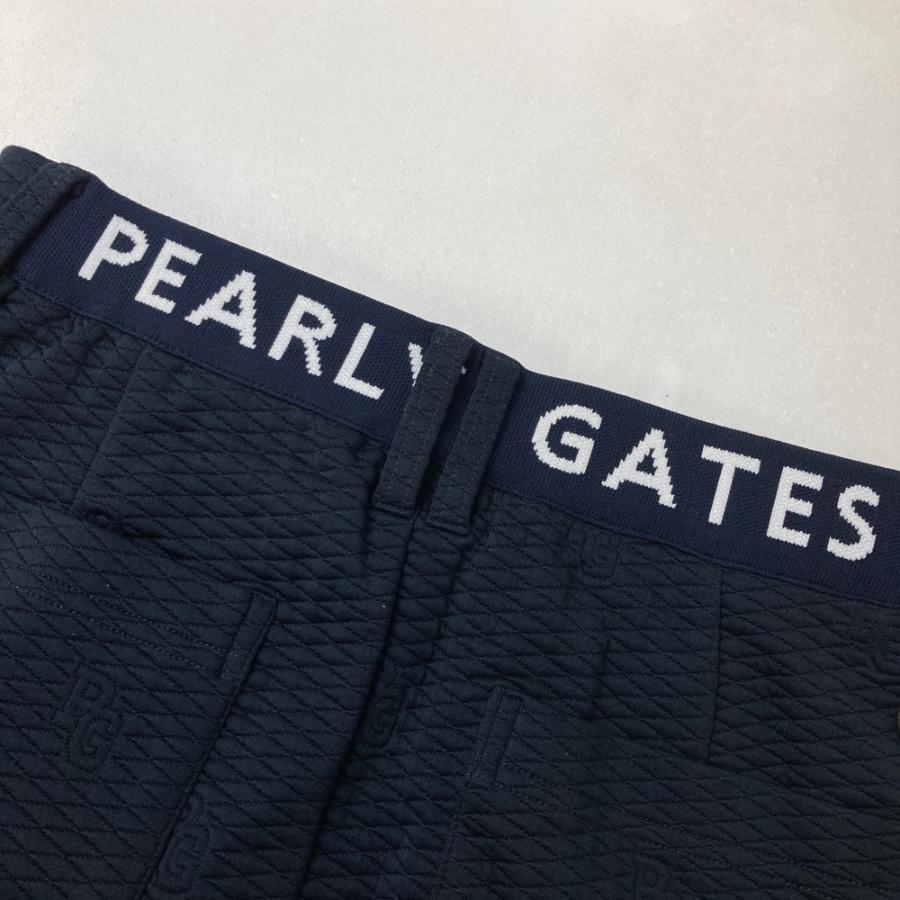 PEARLY GATES パーリーゲイツ 2023年モデル ストレッチ スカート  ネイビー系 1 ゴルフウェア レディースの画像