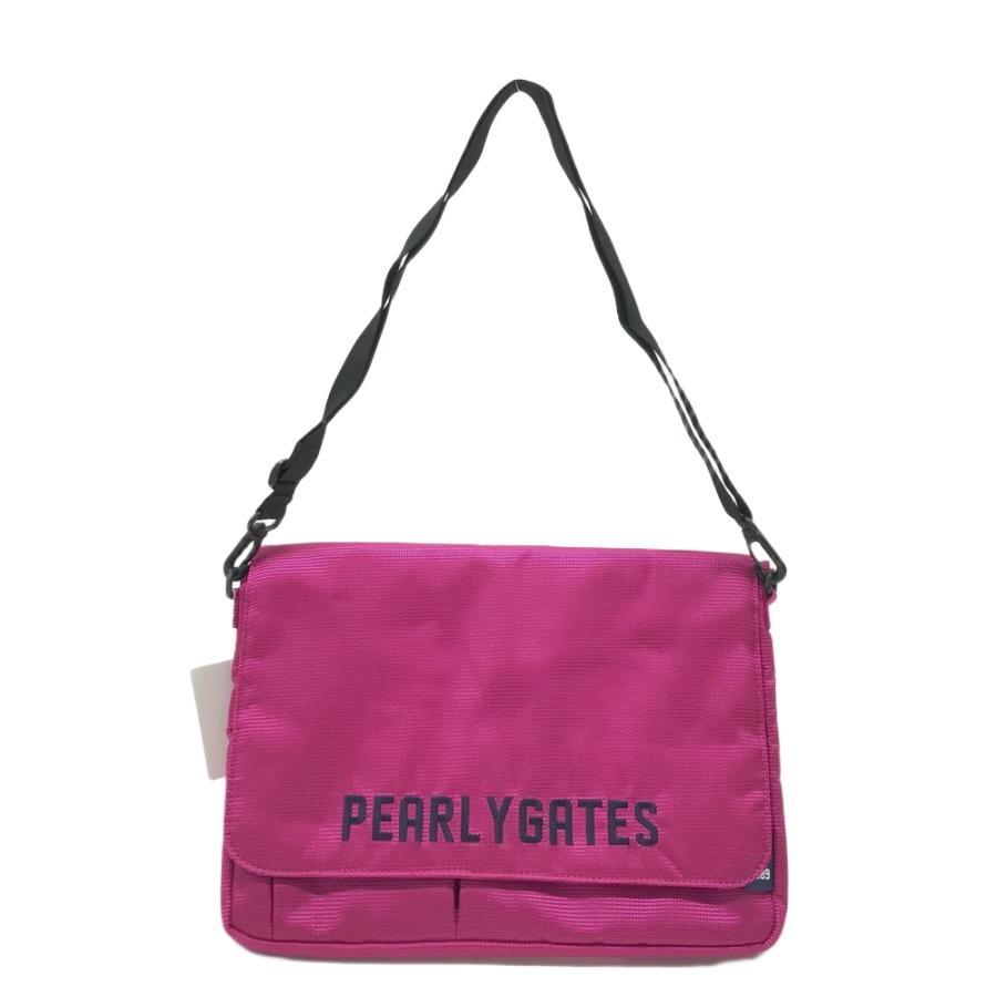 未使用　パーリーゲイツ　ショルダーバッグ 新品】PEARLY GATES パーリーゲイツ ショルダーバッグ ピンク系 ゴルフ