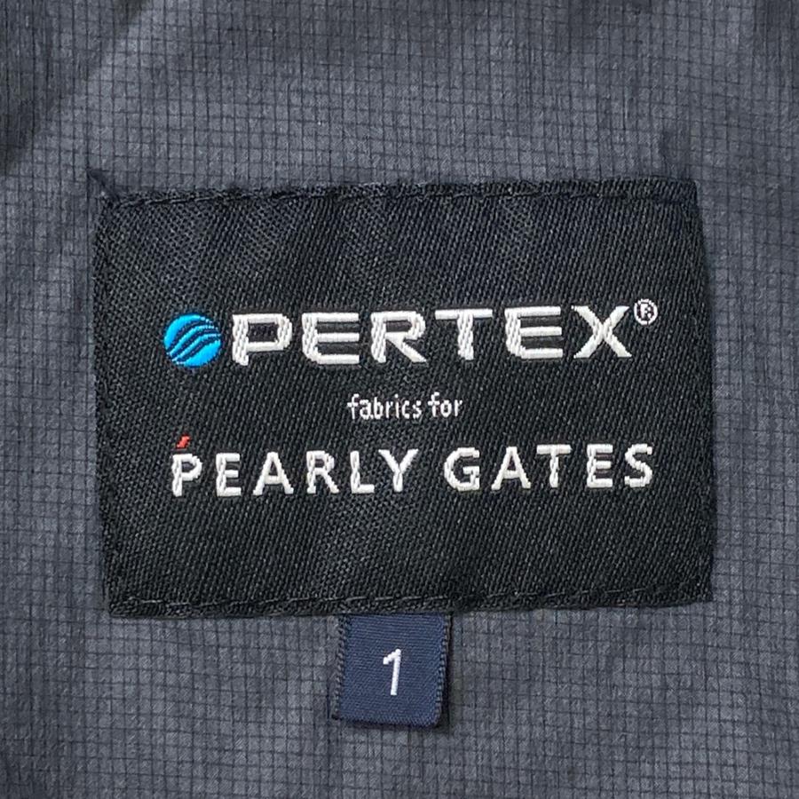 PEARLY GATES パーリーゲイツ ジップ ナイロン ジャケット ブラック系