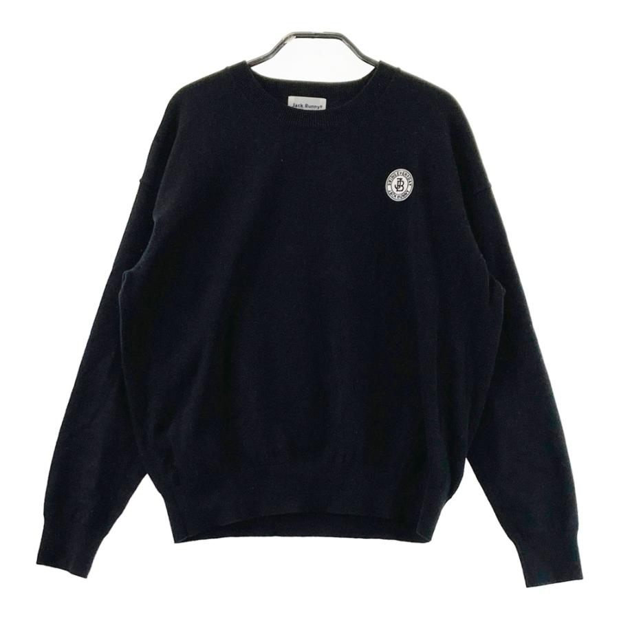 Jack Bunny!! セーター サイズ2 ゴルフ JACK BUNNY ジャックバニー ニットセーター ブラック系 2 ゴルフウェア