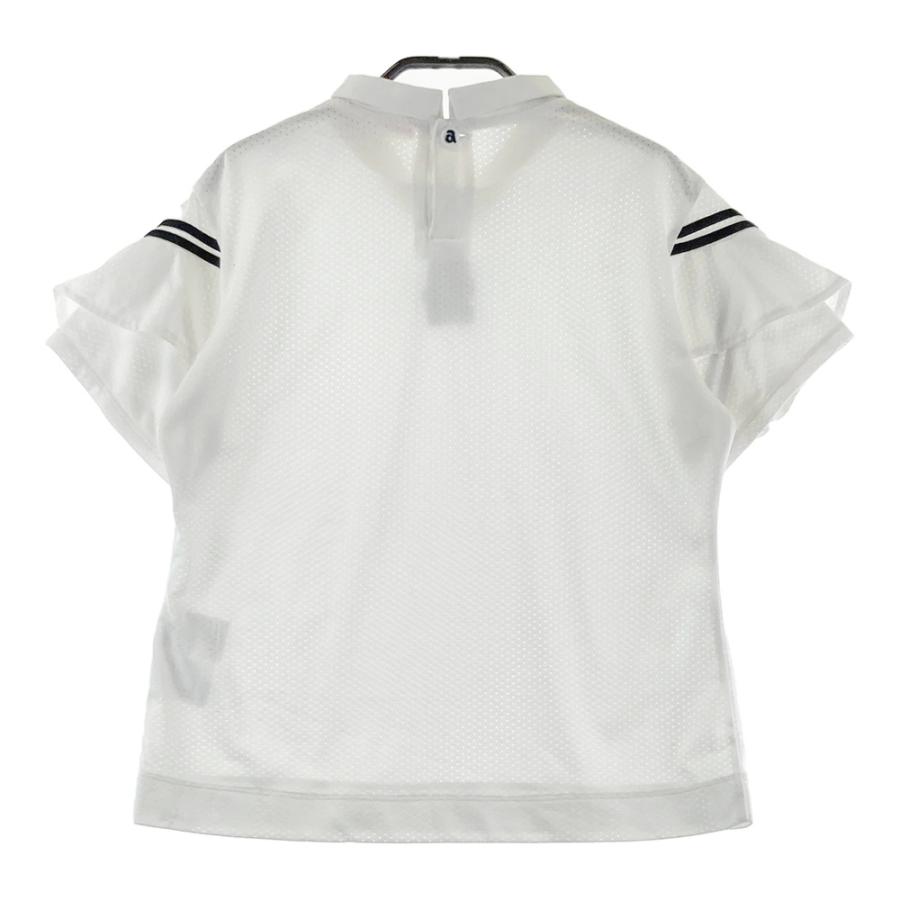 archivio ゴルフウェア 半袖シャツ ホワイト 38 archivio（アルチビオ） 襟付 半袖Tシャツ ホワイト系 38 ゴルフウェア
