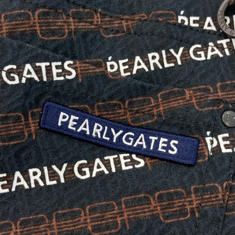 PEARLY GATES パーリーゲイツ 2023年 スカート 総柄 ブラック系 1 ゴルフウェア レディースの画像
