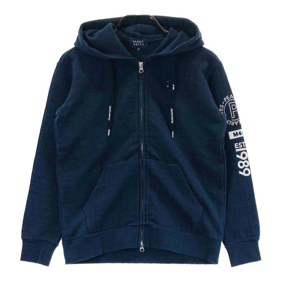 PEARLY GATES パーリーゲイツ 2023年 ジップパーカー ネイビー系 0