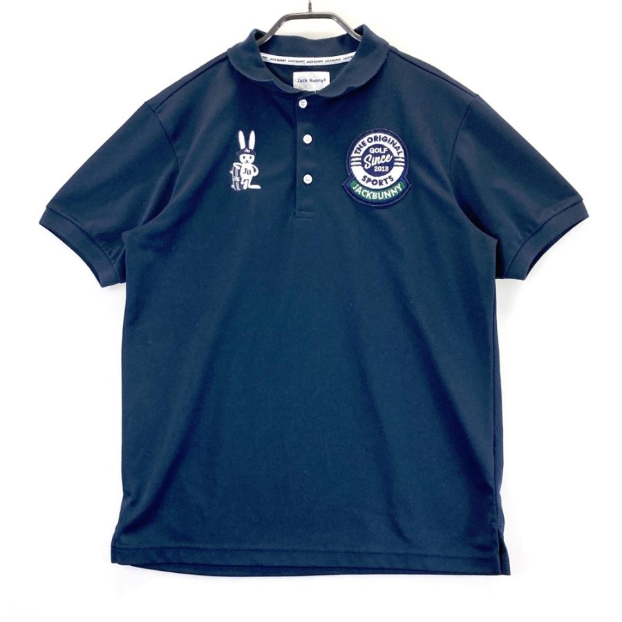 JACK BUNNY ジャックバニー 半袖ポロシャツ ネイビー系 5 ゴルフウェア