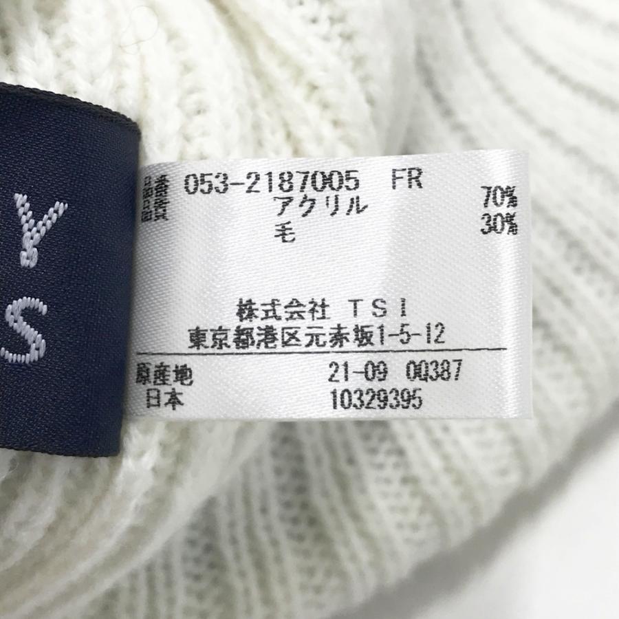 PEARLY GATES（パーリーゲイツ） ニットキャップ ボンボン付 ロゴ総柄