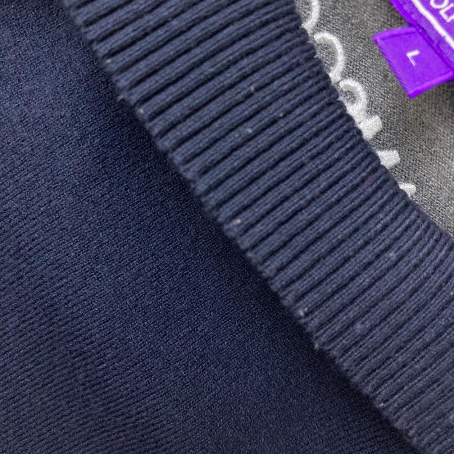 BEAMS GOLF ビームスゴルフ  ニット セーター  ネイビー系 M ゴルフウェア レディース_4