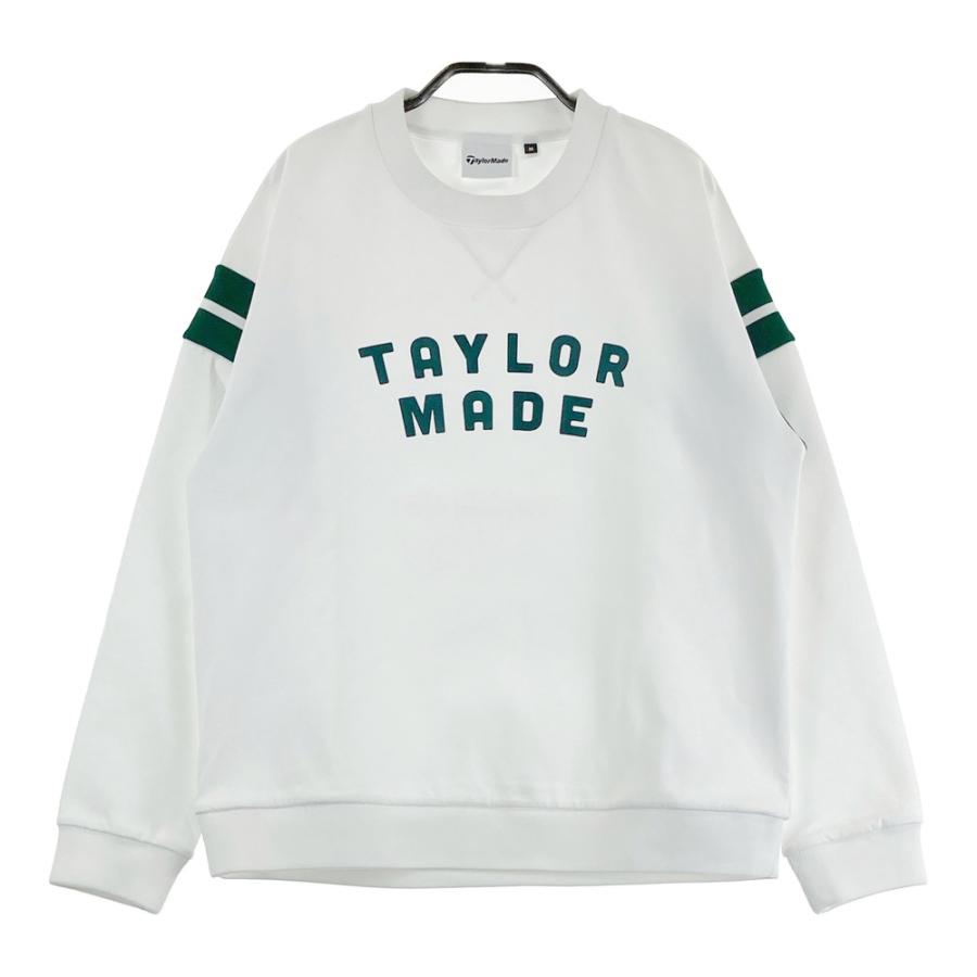TAYLOR MADE テーラーメイド 長袖スウェット ホワイト系 M ゴルフ 
