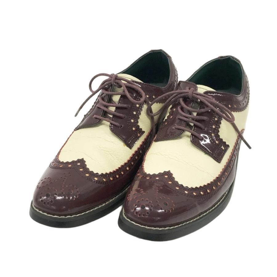 PEARLY GATES パーリーゲイツ ゴルフシューズ ウィングチップ ホワイト