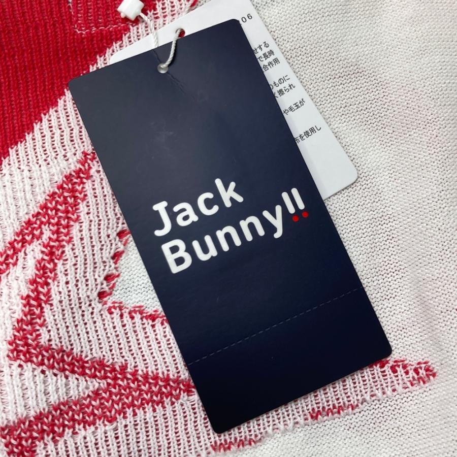 JACK BUNNY ジャックバニー 2023年モデル モックネック 半袖 ニット