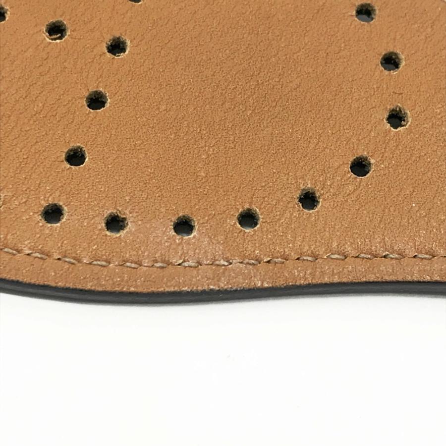 HERMES エルメス □J刻印 エヴリン Hパンチング バングル ブレスレット