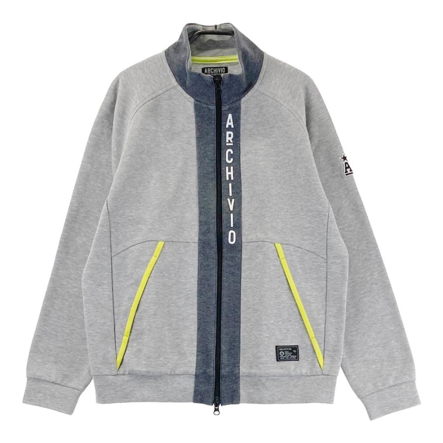 ARCHIVIO アルチビオ ジップジャケット グレー系 46 ゴルフウェア