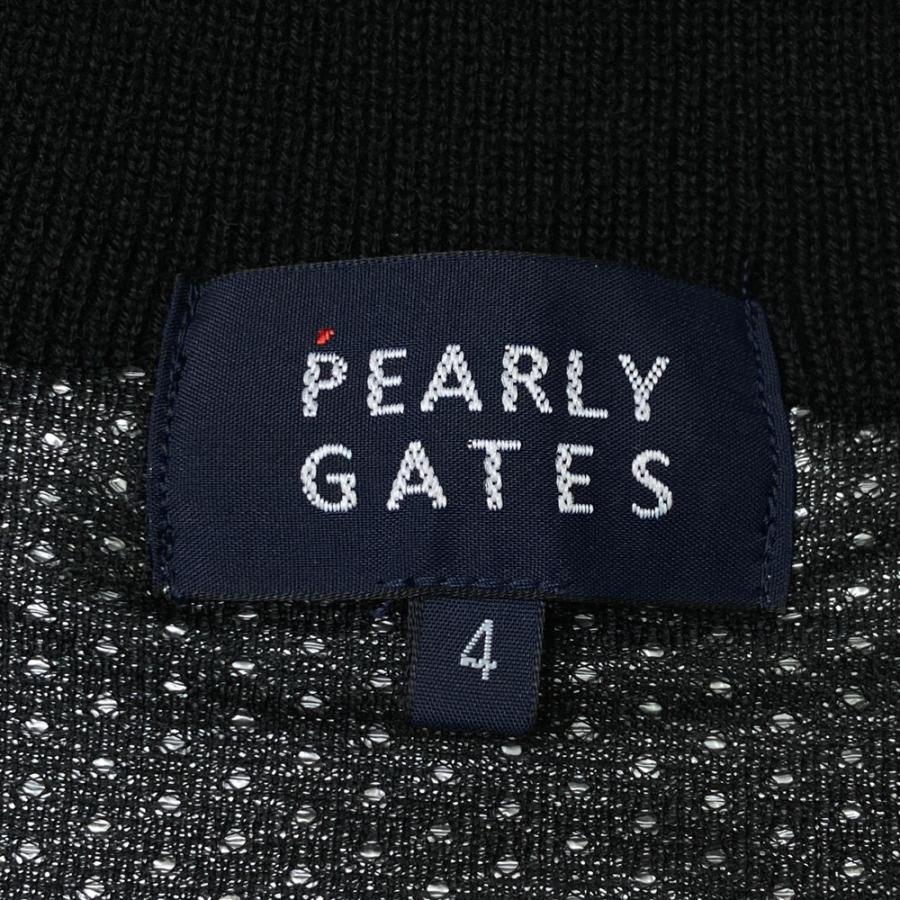 PEARLY GATES（パーリーゲイツ） 裏地付き ニットジップジャケット