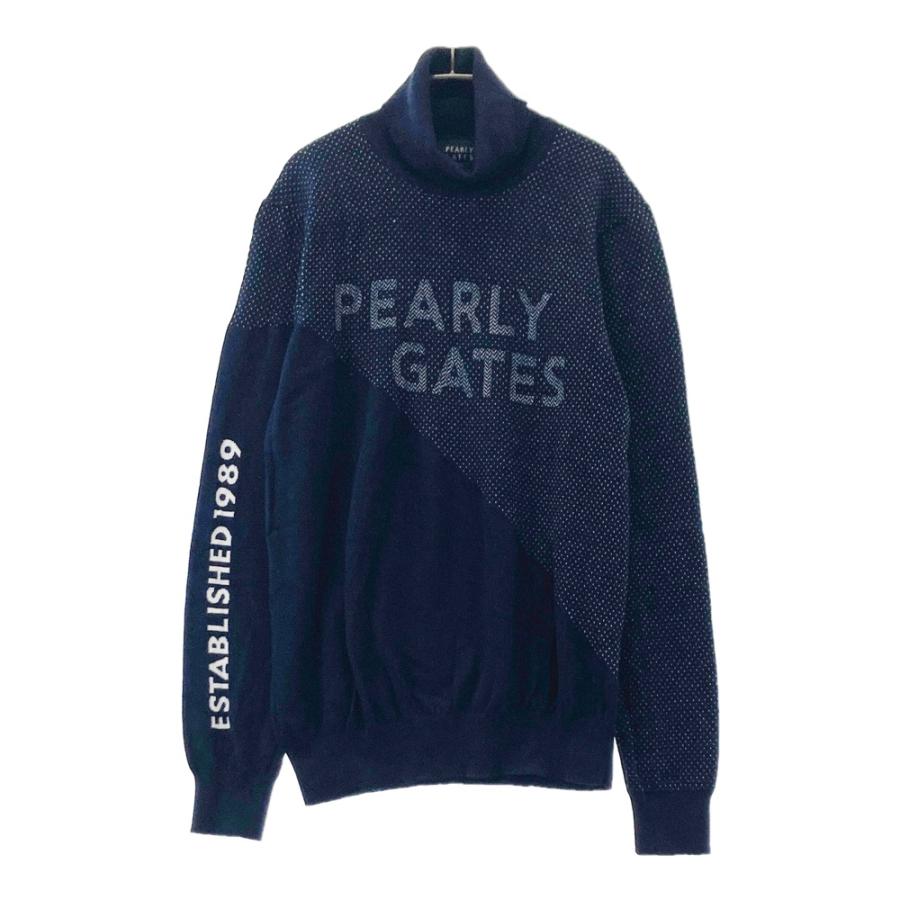PEARLY GATES パーリーゲイツ 2024年 タートル ニット セーター