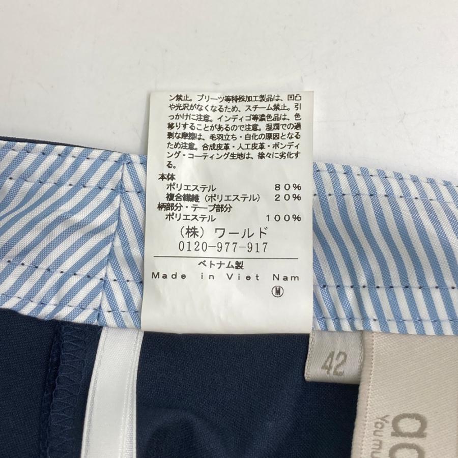 ADABAT アダバット スカート ネイビー系 42 ゴルフウェア レディース