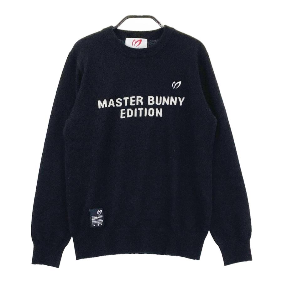 【MASTER BUNNY EDITION】　カシミヤ　黒ニット❣️ MASTER BUNNY EDITION マスターバニーエディション 2022年 カシミヤ