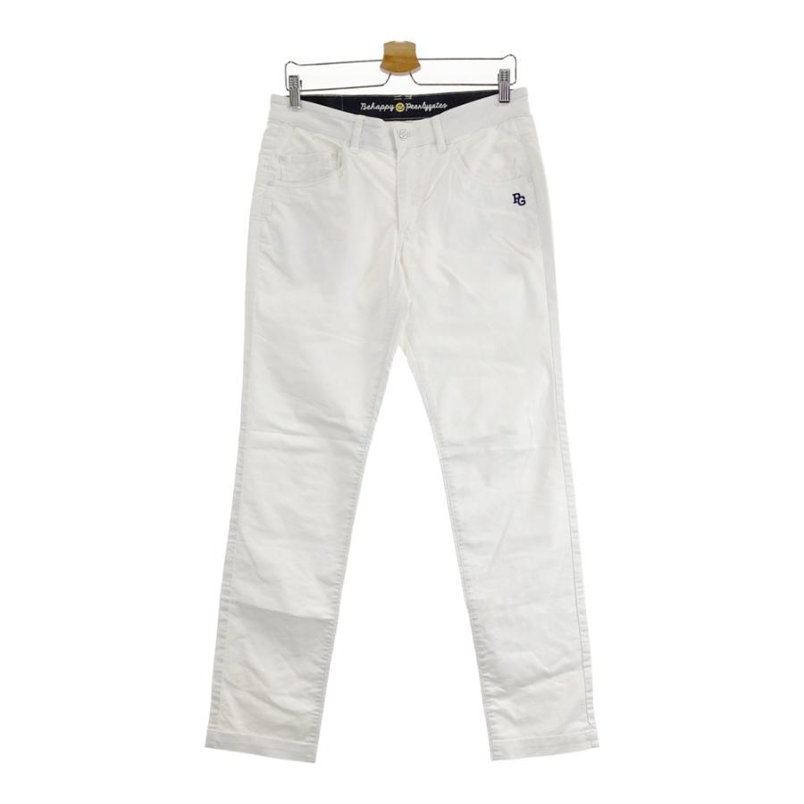 PEARLY GATES パーリーゲイツ ストレッチパンツ ホワイト系 4 ゴルフ