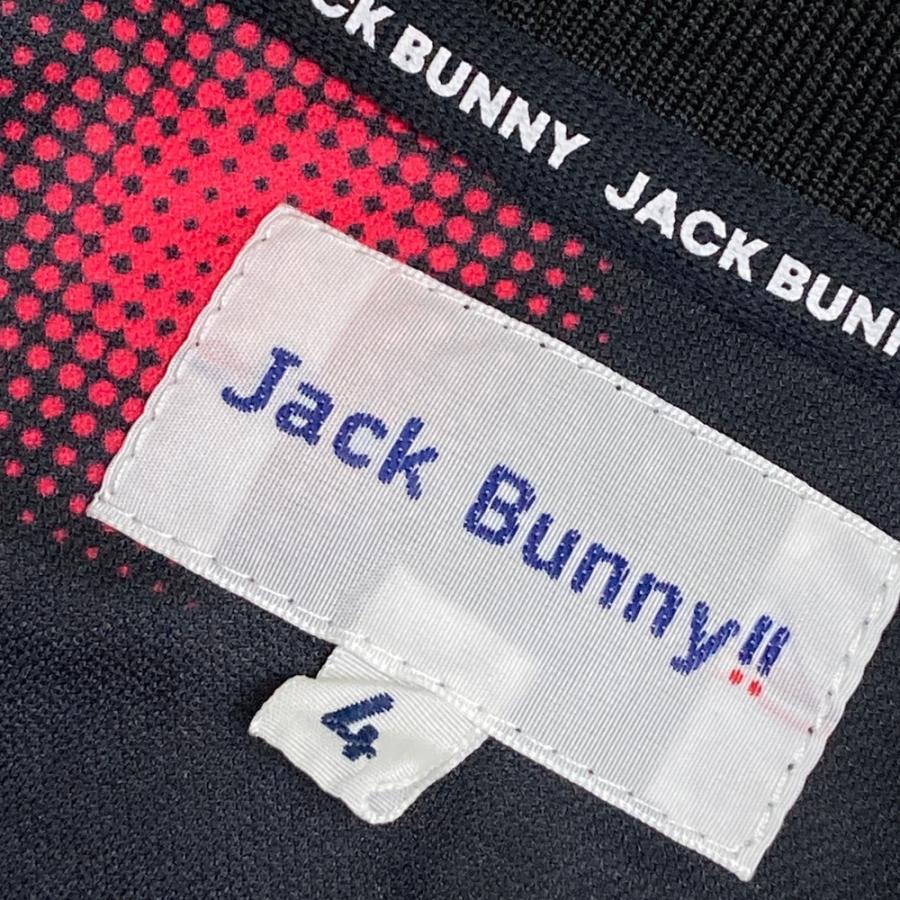JACK BUNNY ジャックバニー 2023年モデル 半袖ポロシャツ ドット柄