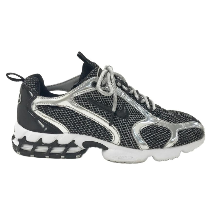 STUSSY CU1854-001 スニーカー ブラック/シルバー NIKE ナイキ ×STUSSY AIR ZOOM SPIRIDON CAGED CU1854-001 スニーカー