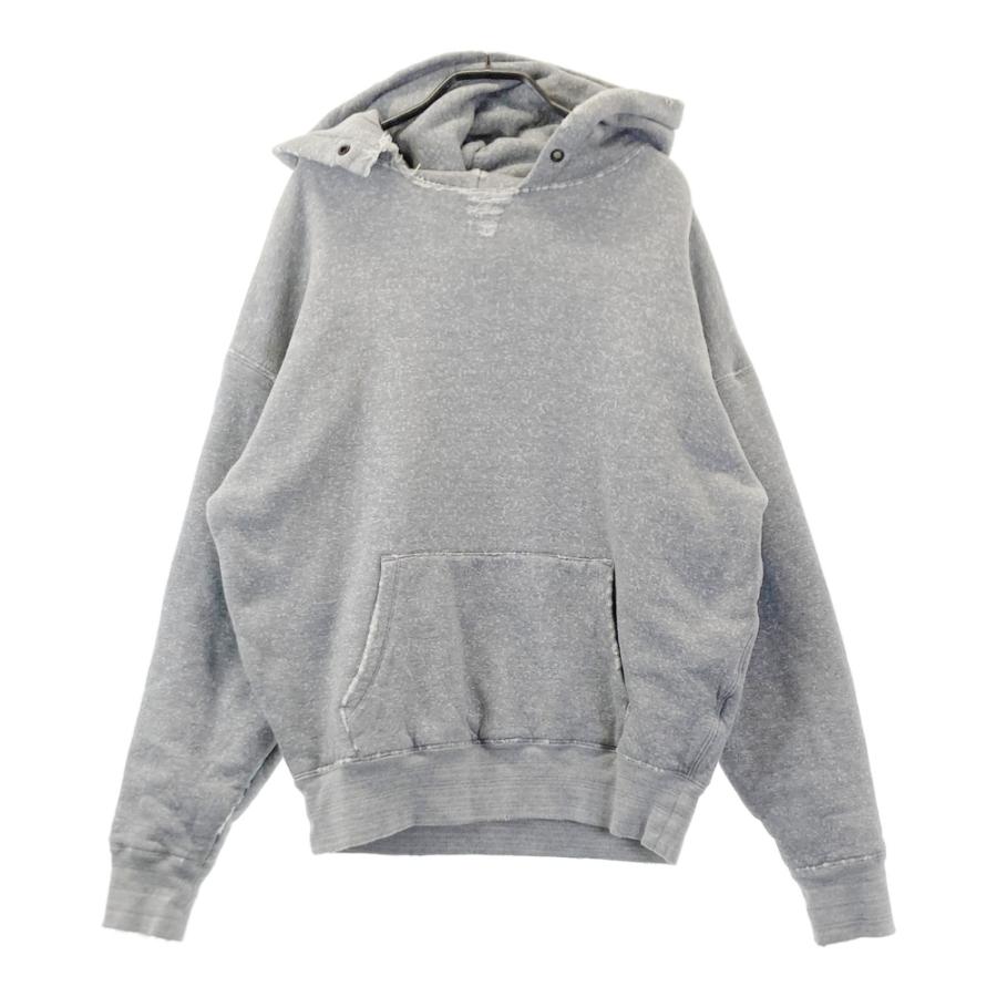 SAINT LAURENT PARIS サンローランパリ Y36XQ パーカー グレー系 L