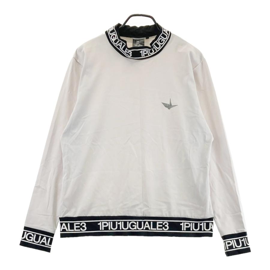 1PIU1UGUALE3 GOLF GRT159 長袖モックネックTシャツ ホワイト系 5