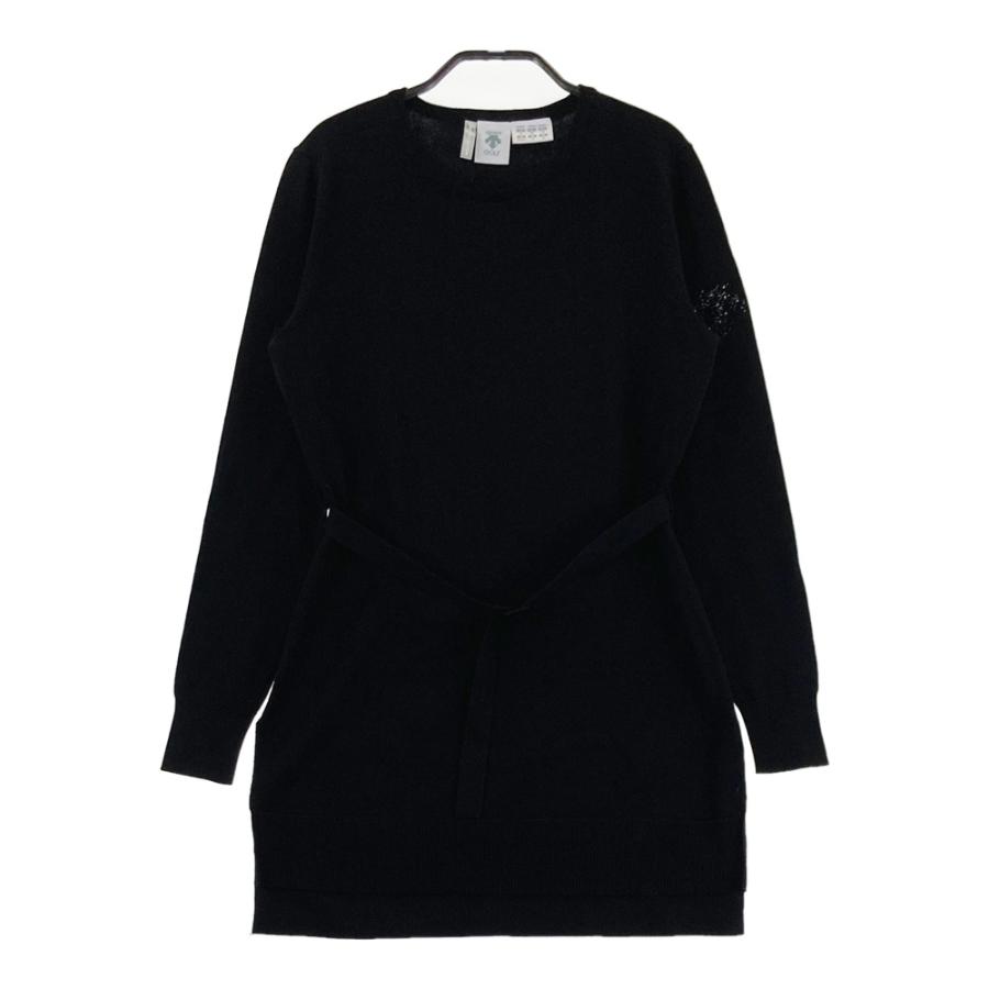 DESCENTE ゴルフウェア ニット DESCENTE GOLF デサントゴルフ 長袖 ニットセーター チュニック丈